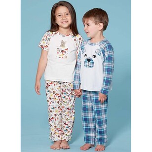 McCall's Pattern M7678 Children's/Boys'/Girls' Animal Themed Tops and Pants One Size