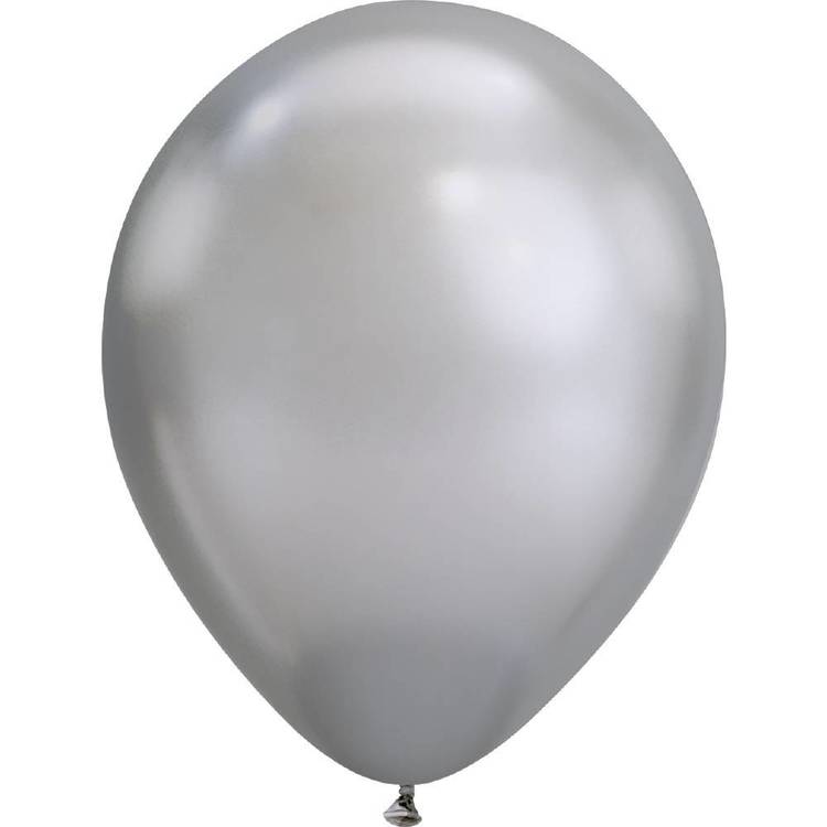 Qualatex Plain Latex Chrome Balloon