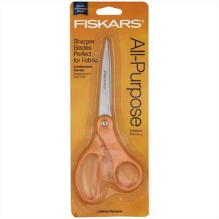 Fiskars All-Purpose Scissor Orange 8 in
