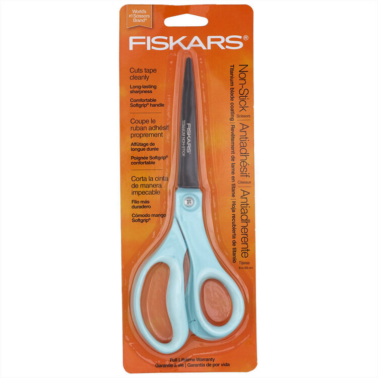 Fiskars Fash Softgrip Nonstick Scissor