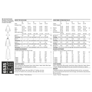 New Look Pattern 6535 Misses' Capes in Four Lengths
