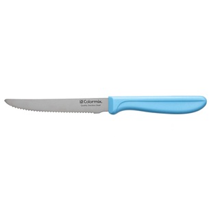 Colormix Serrated Utility Knife Blue 12.5 cm