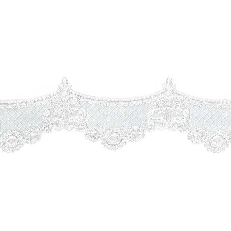 Birch Bridal Lace # 5 Bridal White 80 mm