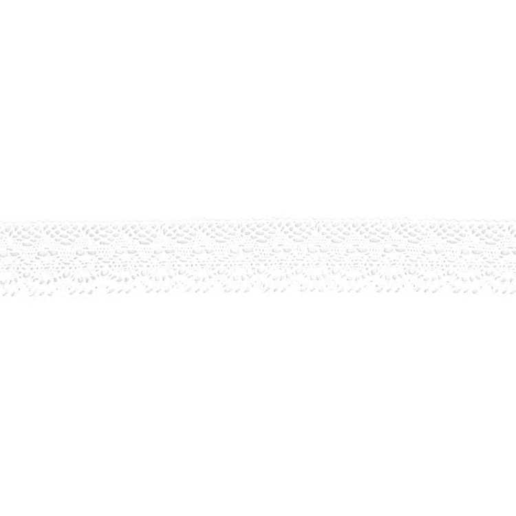 Birch Cluny Lace # 9 White 40 mm