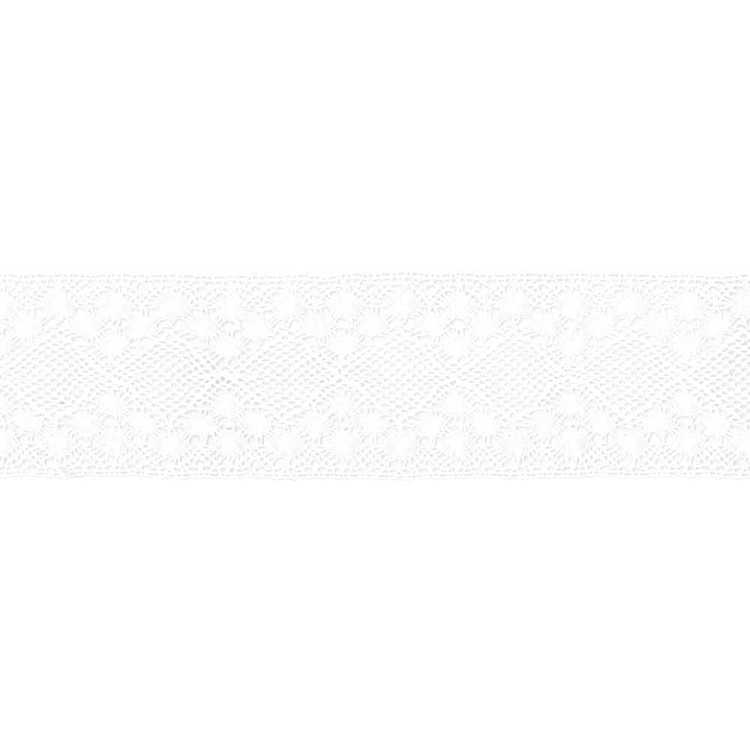 Birch Cluny Lace # 12 White 80 mm