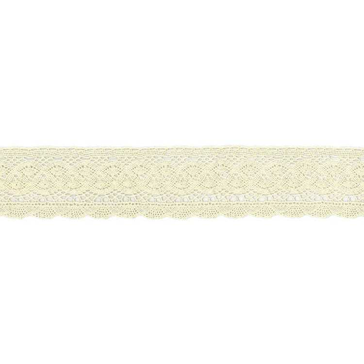 Birch Cluny Lace # 13 Cream 65 mm