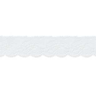 Birch Nylon Lace # 9 White 50 mm