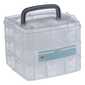 Crafters Choice Small Snap Box with Handle Clear