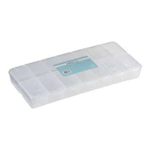 Crafters Choice Double Strip Medium Storage Box Clear