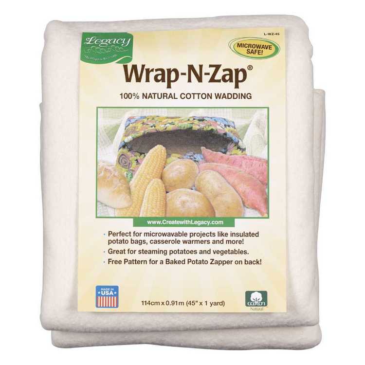 Legacy Wrap-n-Zap Wadding Pack White