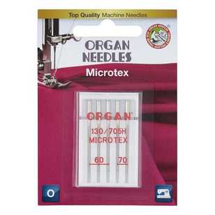 Organ Microtex Needle Silver 60/8 70/9