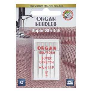 Organ Super Stretch Needle Silver 90/14