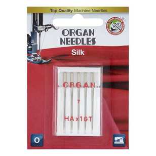Organ Silk Needle Silver 7/55