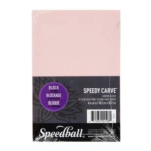 Speedball Speedy Carve Block 4 x 6 in Pink
