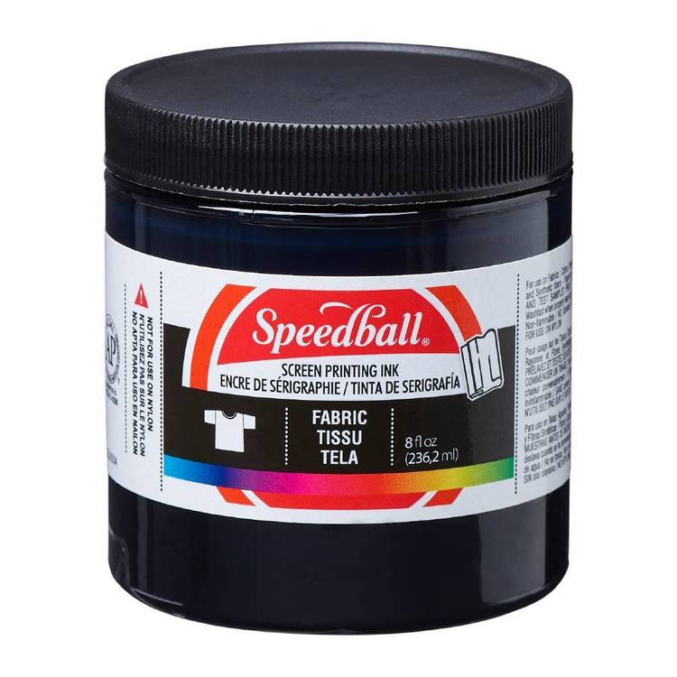 Speedball 8Oz Fabric Ink Black