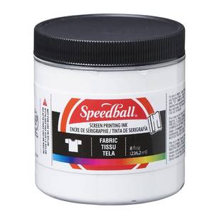 Speedball 8Oz Fabric Ink White