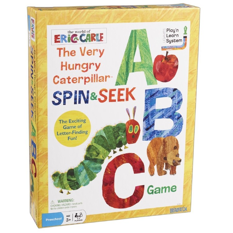 The World Of Eric Carle Caterpillar, Spin & Seek Abc Game