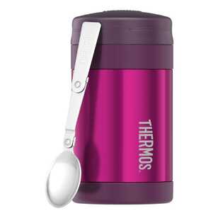Thermos Stainless Steel Vacuum Insulated Food Jar Pink 470 mL