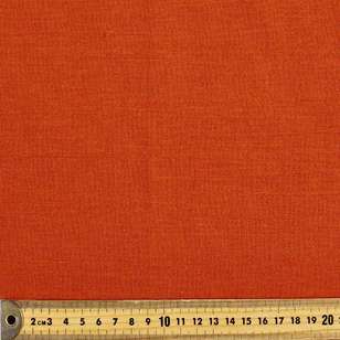 Plain 110 cm Premium Cotton Cheesecloth Fabric Burnt Orange 110 cm