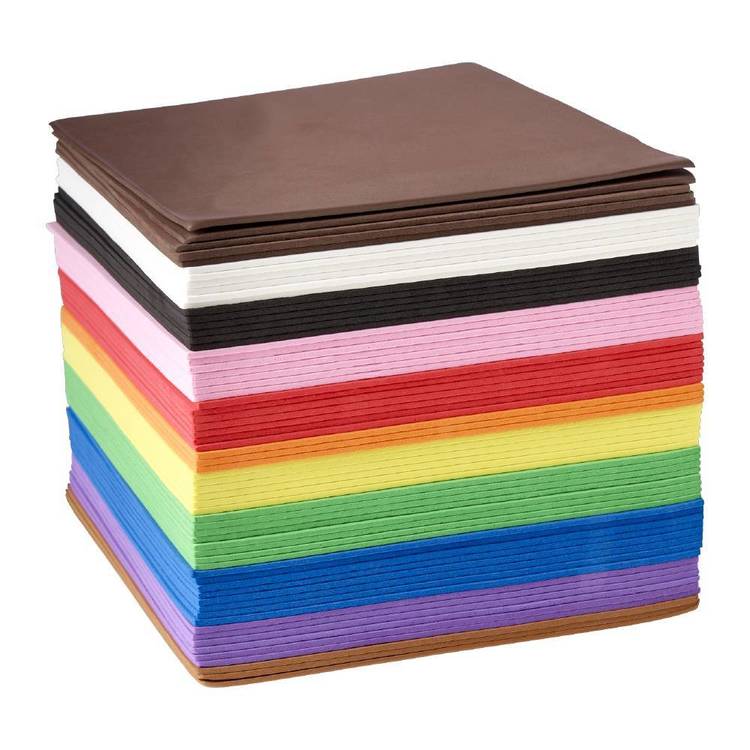 Creatology Foam Basic Sheets Multicoloured