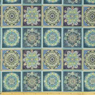 Harper Boho Tapestry Teal 140 cm