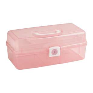 Supa Satchel Plastic Storage Large Pink