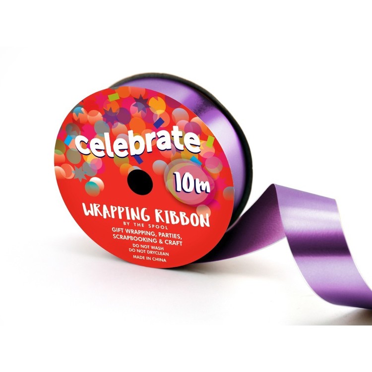 Metallic Wrapping Ribbon Light Pink | Spotlight Australia