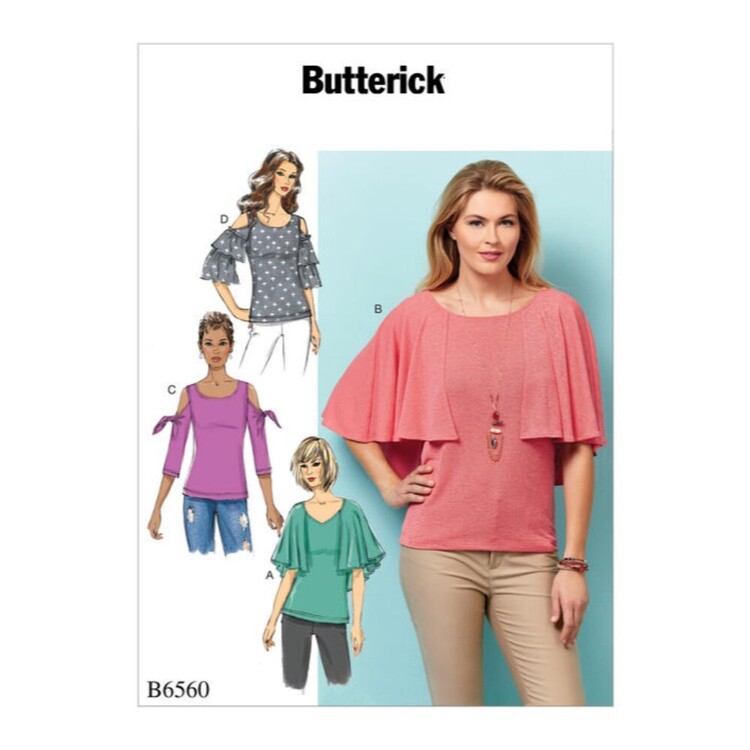 Butterick Pattern B6560 Misses' Top