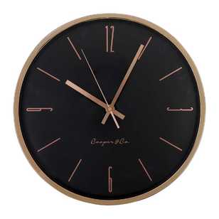 Cooper & Co Slick Clock Copper