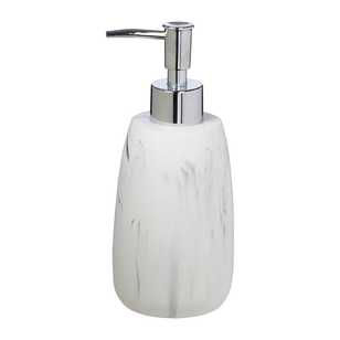KOO Marble Soap Dispenser White