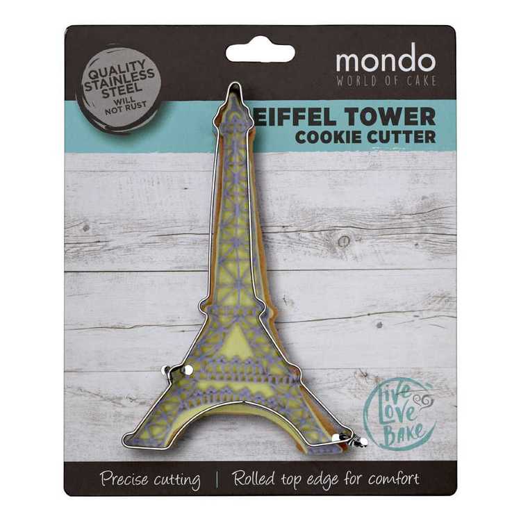 Mondo Eiffel Tower Cookie Cutter Stainless Steel
