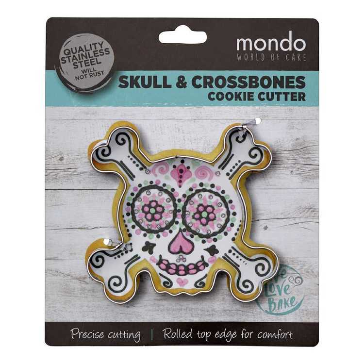 Mondo Skull & Crossbones Cookie Cutter