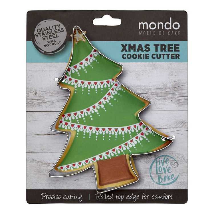 Mondo Tree Cookie Cutter Stainless Steel
