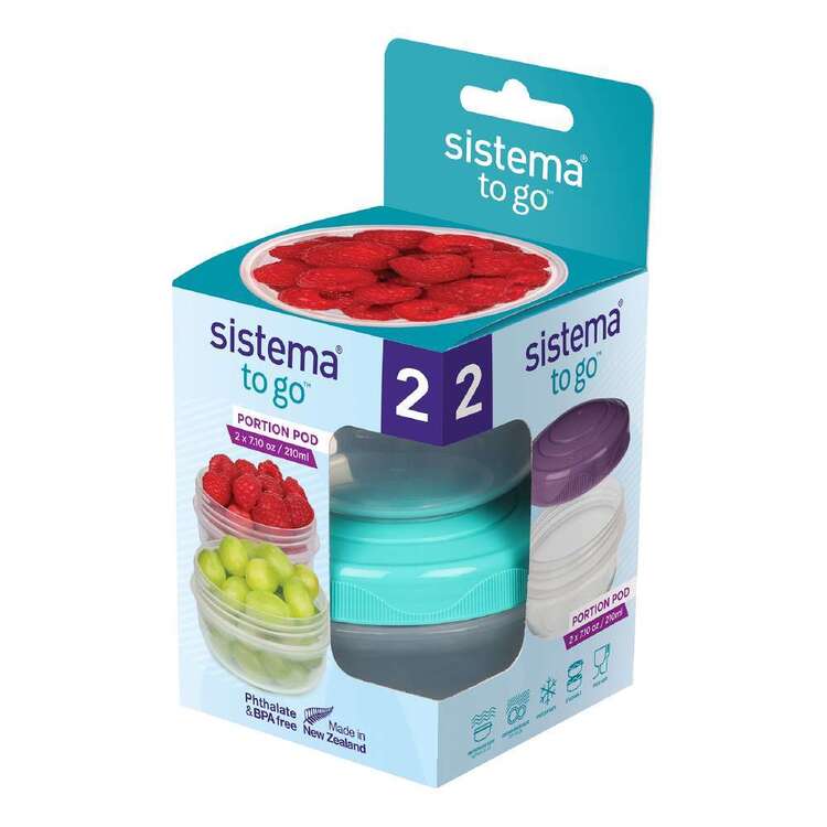 Sistema To Go Pack of 2 Portion Pod