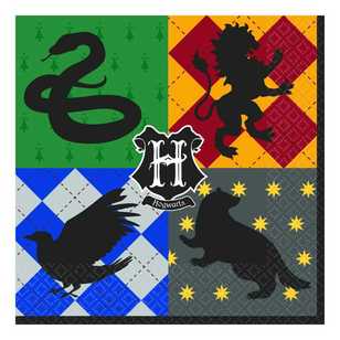 Harry Potter Lunch Napkins Multicoloured