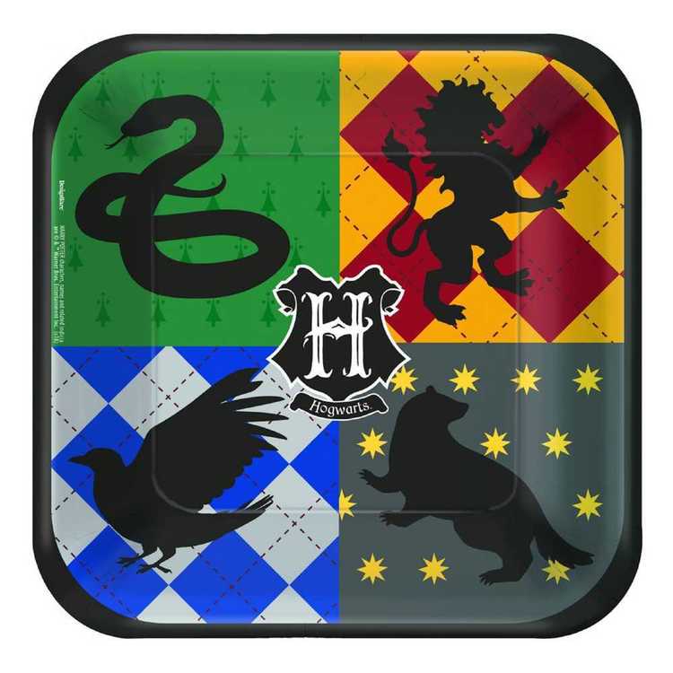 Harry Potter 7 Inch Square Plates