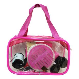 Compact Sewing Kit Pink