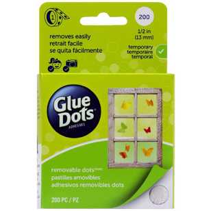 Glue Dots Removable Dots Roll Multicoloured