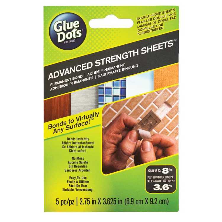Glue Dots Advanced Strength Sheets