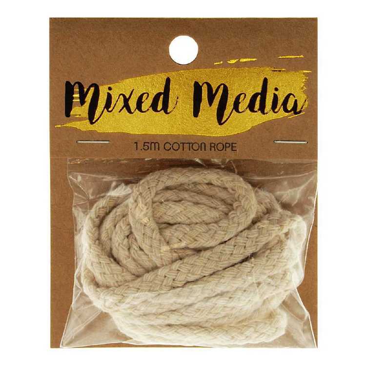 Mixed Media Cotton Rope 1.5 m