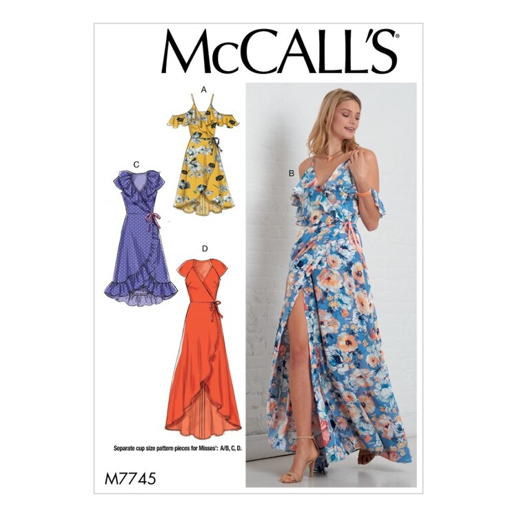 McCall's Pattern M7745 Misses' Dresses