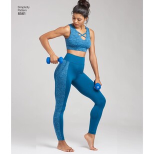 Simplicity Pattern 8561 Misses' And Women's Leggings
