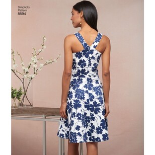 Simplicity Pattern 8594 Misses' And Petites' Dresses 6 - 14
