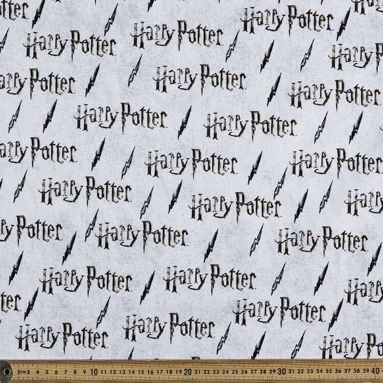 Harry Potter Name Homespun Fabric