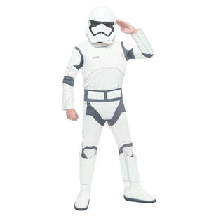 Star Wars Stormtrooper Deluxe Costume White 3 - 5 Years
