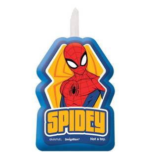 Spider-Man Webbed Wonder Birthday Candles Pack Multicoloured