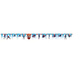 Spider-Man Webbed Wonder Jumbo Add Age Banner Multicoloured