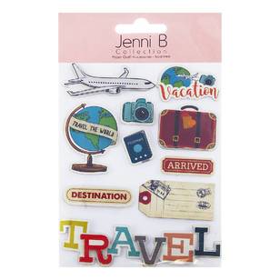 Jenni B Travel Stickers Multicoloured
