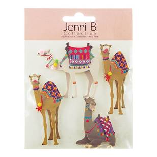 Jenni B Camel Stickers Multicoloured