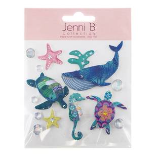 Jenni B Sea Creatures Stickers Multicoloured